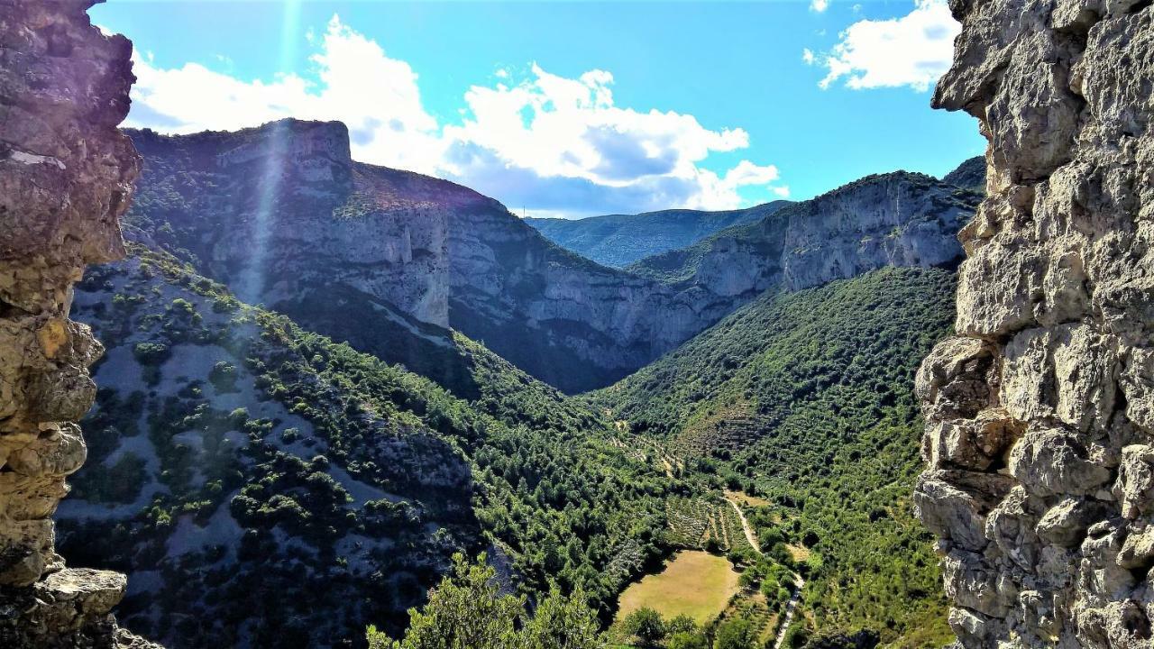 Les Studios De St Guilhem Saint-Guilhem-le-Desert Exterior foto